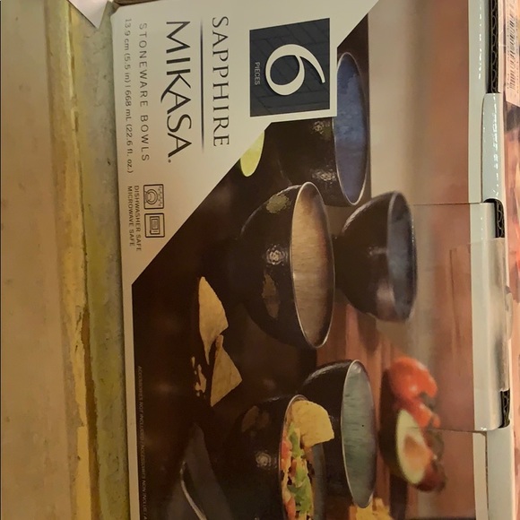 Mikasa bowls. Great for a party. For party snacks - Picture 3 of 4